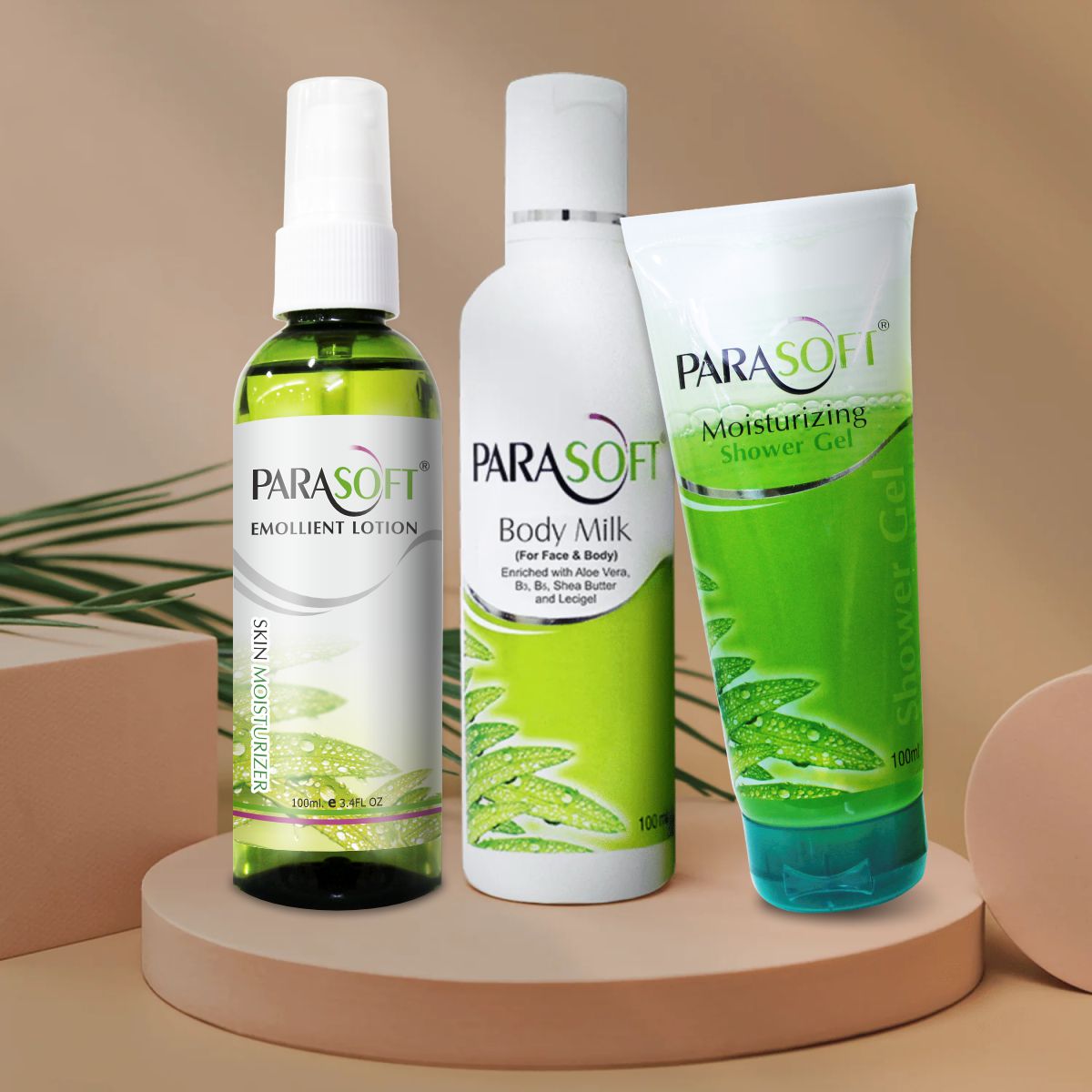 shoprythmindia Dry Skin Care Combo Parasoft Body Milk, Shower Gel & Parasoft Lotion shoprythmindia Dry Skin Care Combo Parasoft Body Milk, Shower Gel & Parasoft Lotion